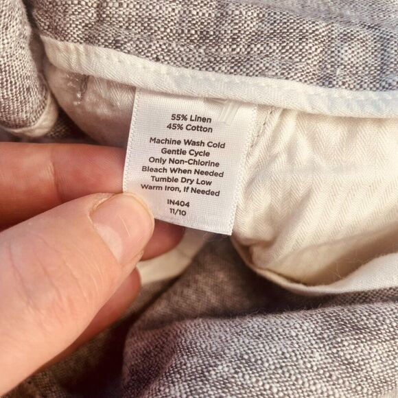 Talbots Linen Blend Shorts - Picture 12 of 12